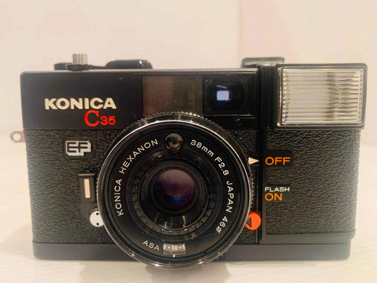 完動品】フィルムカメラ Konica C35 EF ピッカリコニカ - メルカリ