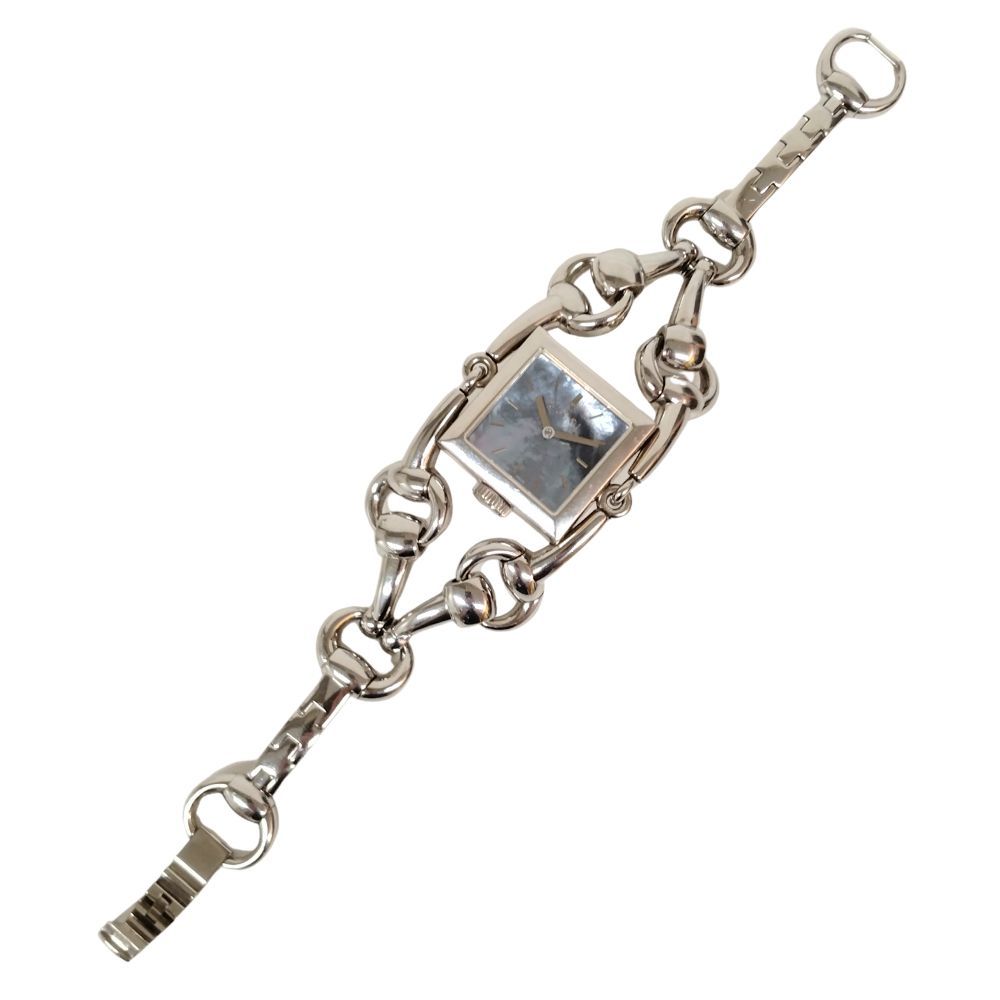 GUCCI グッチ 116.3 シニョーリア シェル文字盤 クォーツ レディース