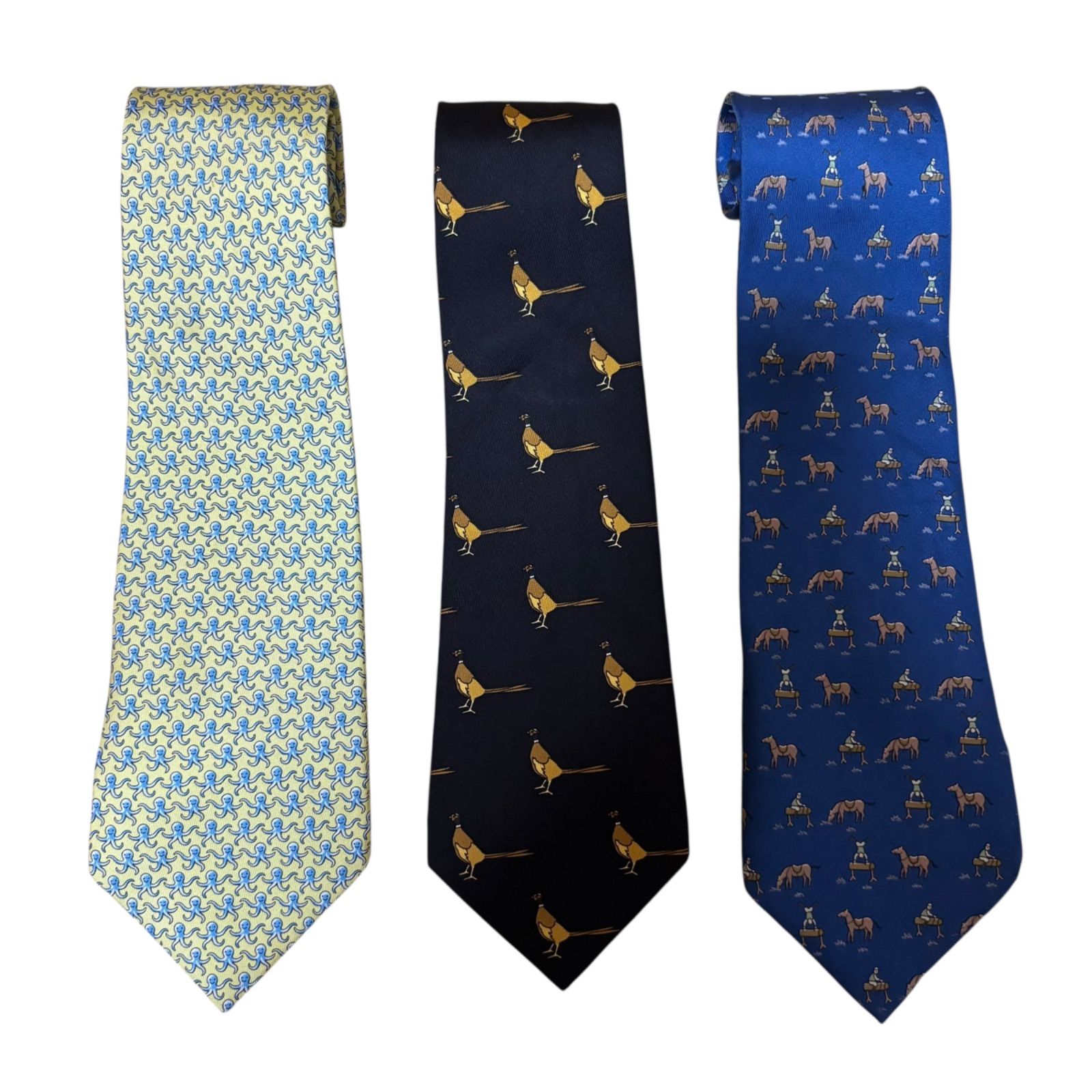 HERMES イルカデザイン ネクタイ 楽天市場】HERMES エルメス ネクタイ