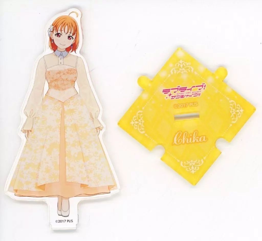 中古】アクリルスタンド・アクリルパネル 高海千歌 つながるアクリル