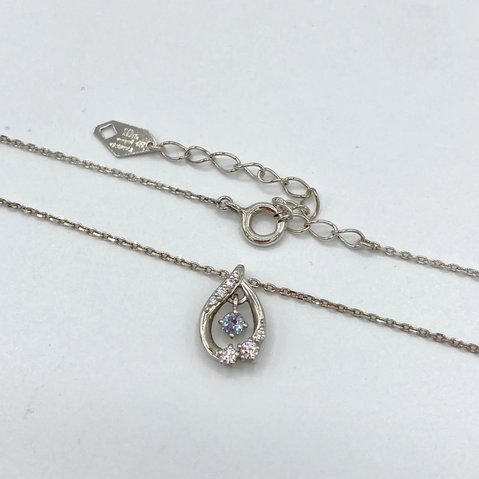 ▽【美品】10周年限定 Canal 4°c エターナルシルバーネックレス 2本 