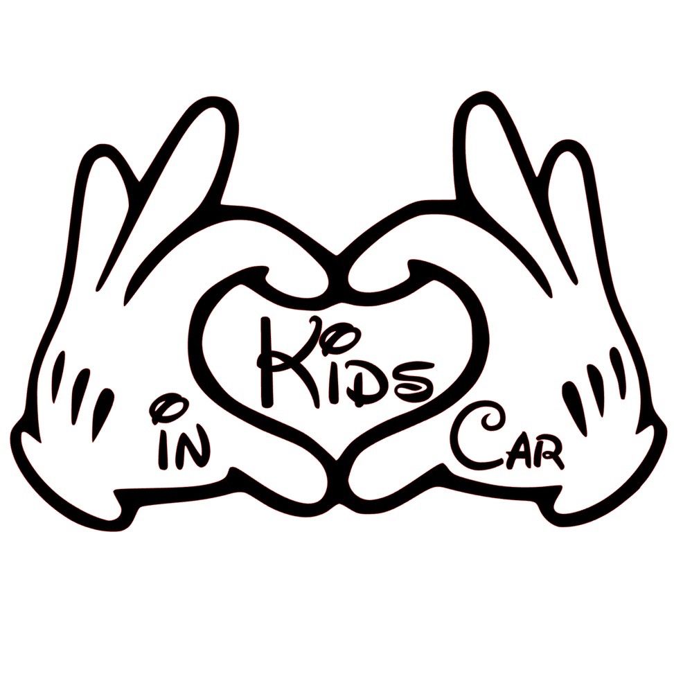 ②① 送料無料‼︎ Kids in Car 白 カッティングシール ステッカー