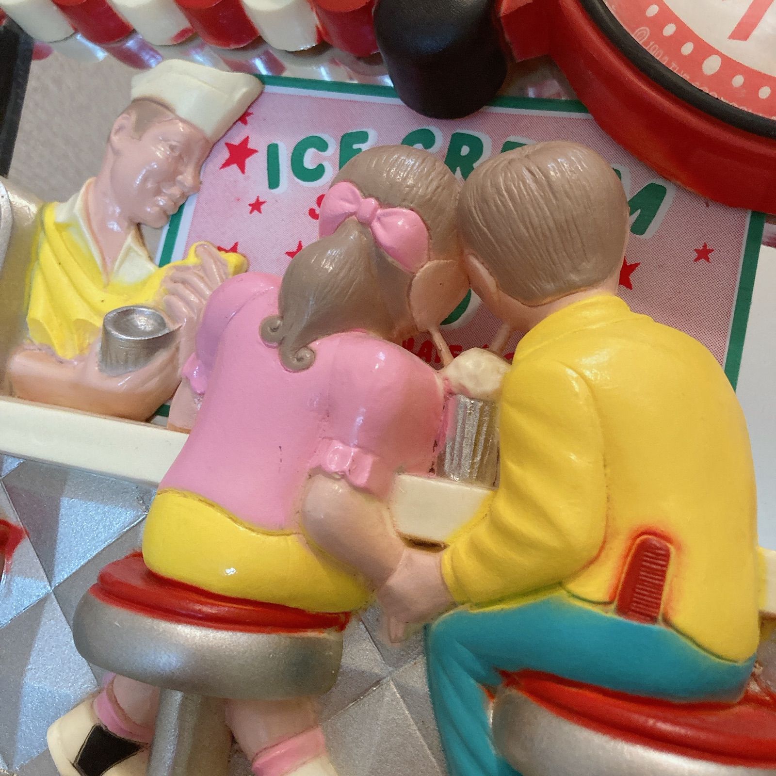 アメリカンダイナー時計 レトロ 雑貨 アメリカン コカコーラ