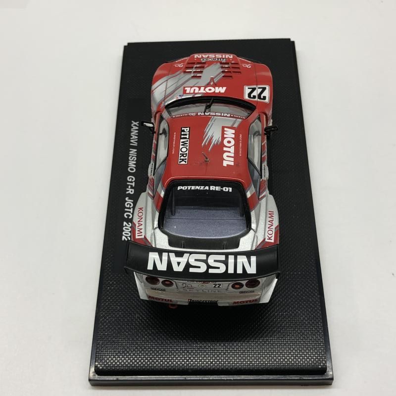 中古】エブロ 1/43 NISSAN XANAVI NISMO GT-R JGTC 2002 #22