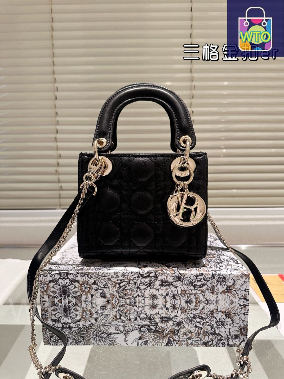 Dior レディースきヤップ美品 DIOR | Lady Dior My ABCDior バッグ スモール カナージュ