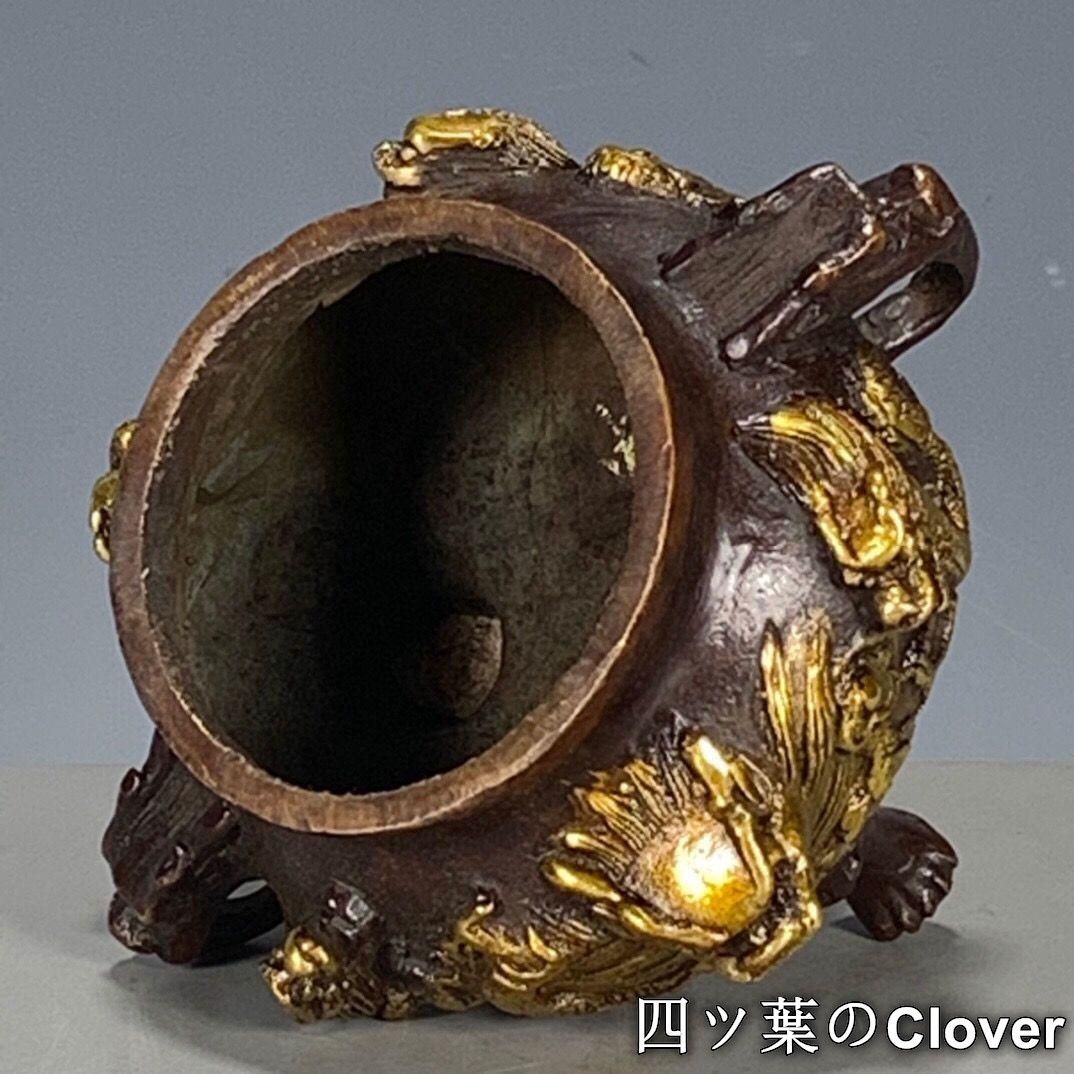 銅器 香炉 瑞獣三足九龍鼎薫香炉 風水 開運 工芸品 美術品 置物 銅器 香炉 瑞獣三足九龍鼎薫香炉 風水 開運 工芸品 美術品