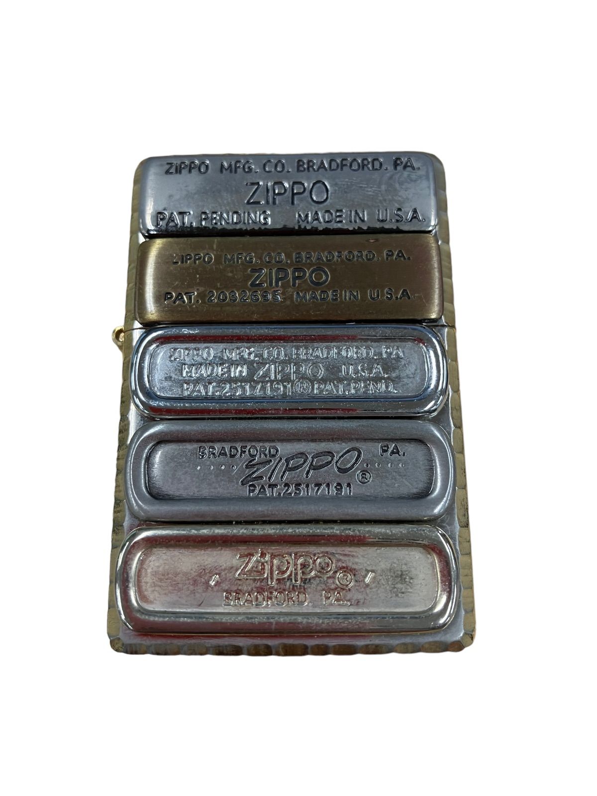 1997年歴代ボトムデザインzippo 未使用品 ジッポー - タバコグッズ