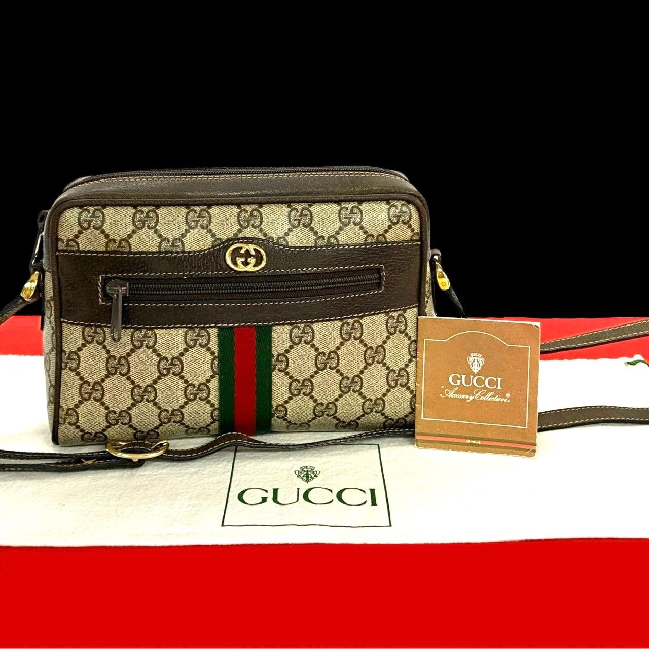 極 美品 希少品 GUCCI グッチ グッチパフューム シェリーライン GG 