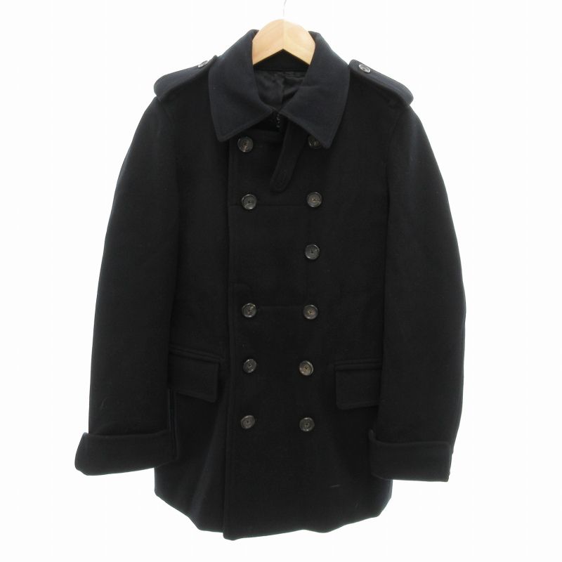 ジルサンダー メルトンウール ベルクロジャケットコート 46 ジルサンダー メルトンウール ベルクロジャケットコート 46 メンズ