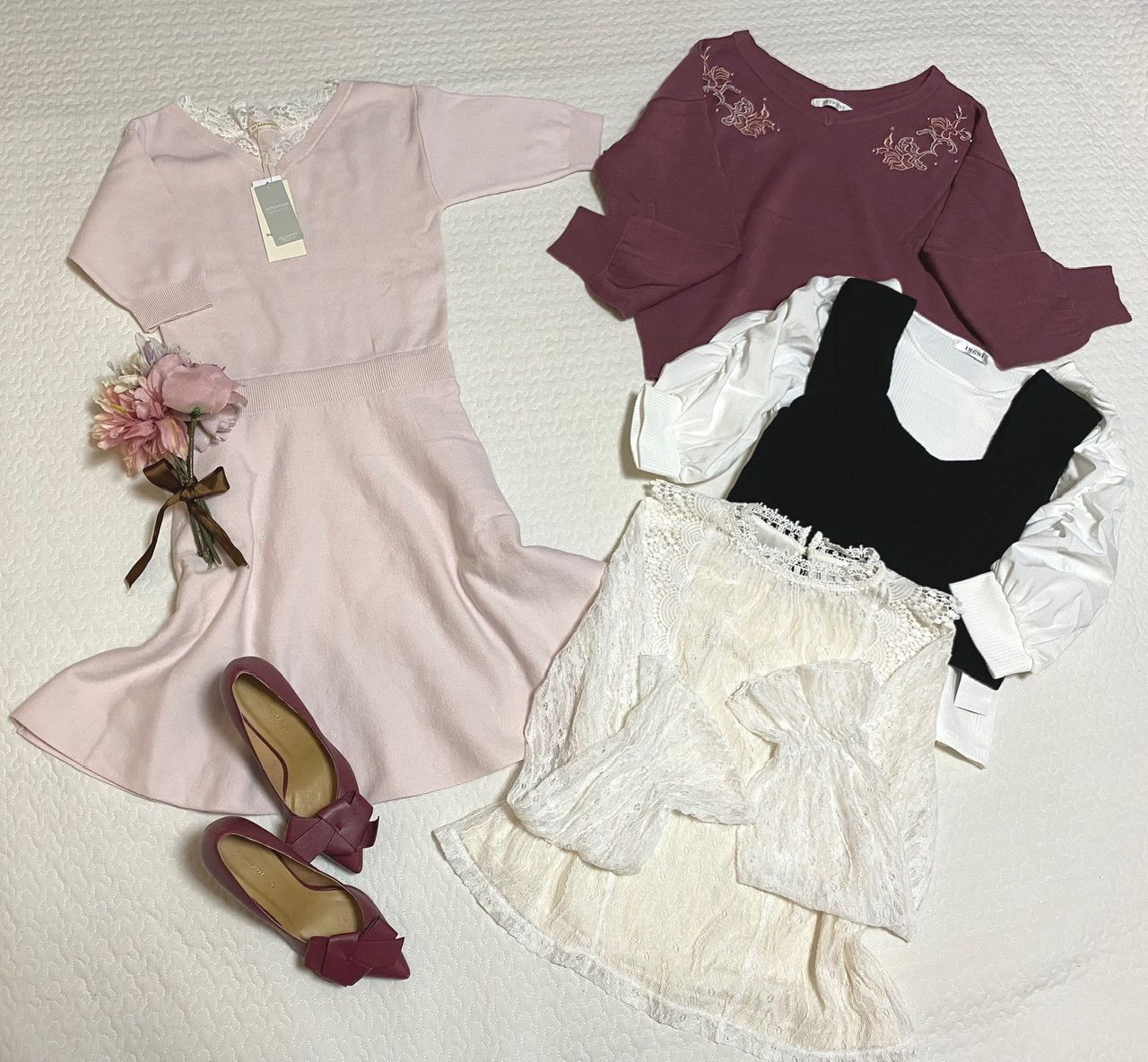 美人百花、OL、女子アナさん向け♪大人フェミニンお洋服まとめ売り 
