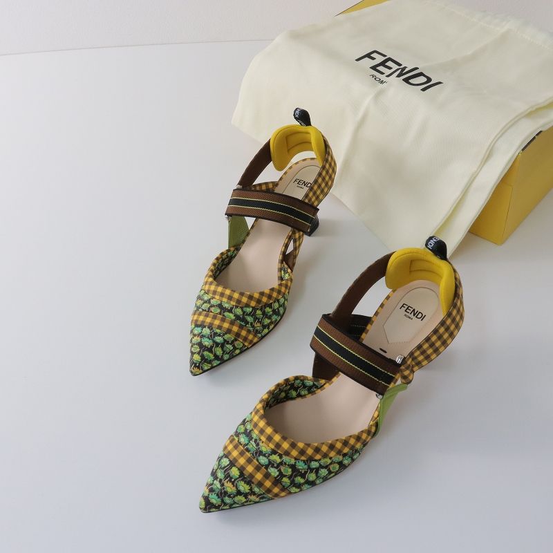 FENDI ポインテッドトゥパンプス 36.5