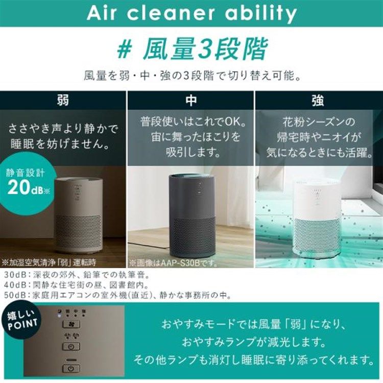 加湿空気清浄機