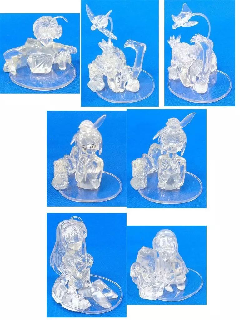 中古】トレーディングフィギュア クリアver.7種セット 「ラブひな