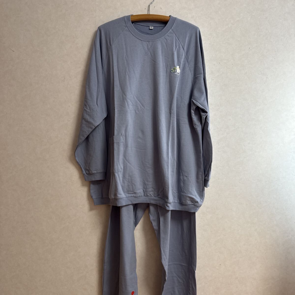【値下げ不可】パジャマ 品番： CR813 】 男女兼用 前開きシャツ 高齢者ウエア パジャマ