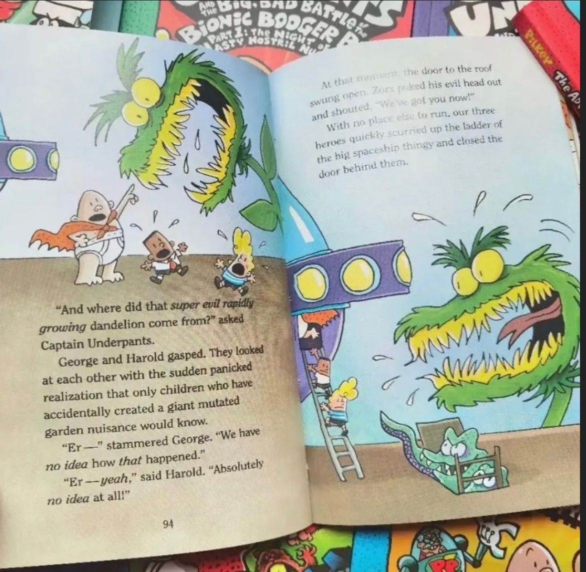 マイヤペン対応版絵本fly guy captain un derpants