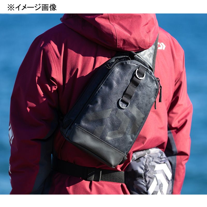 ダイワ(Daiwa) ワンショルダーバッグ(D) スパイラルグレー 背面メッシュパッド 多目的 - 1