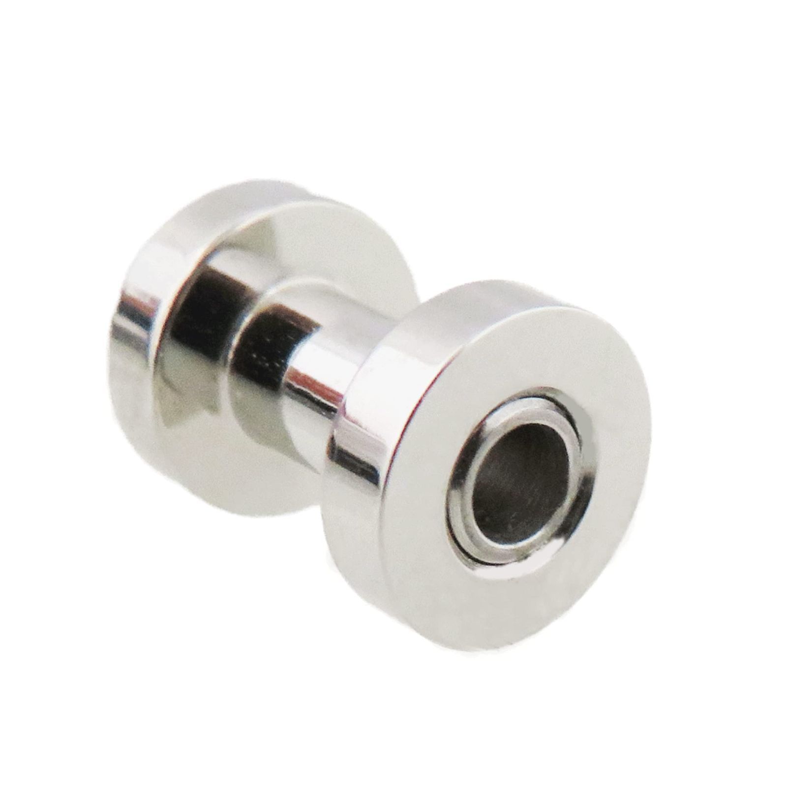 【特価商品】ボディピアス フレッシュトンネル 8G 3mm [PIAcollection] シルバーカラー サージカルステンレス ボディーピアス frtsv8g