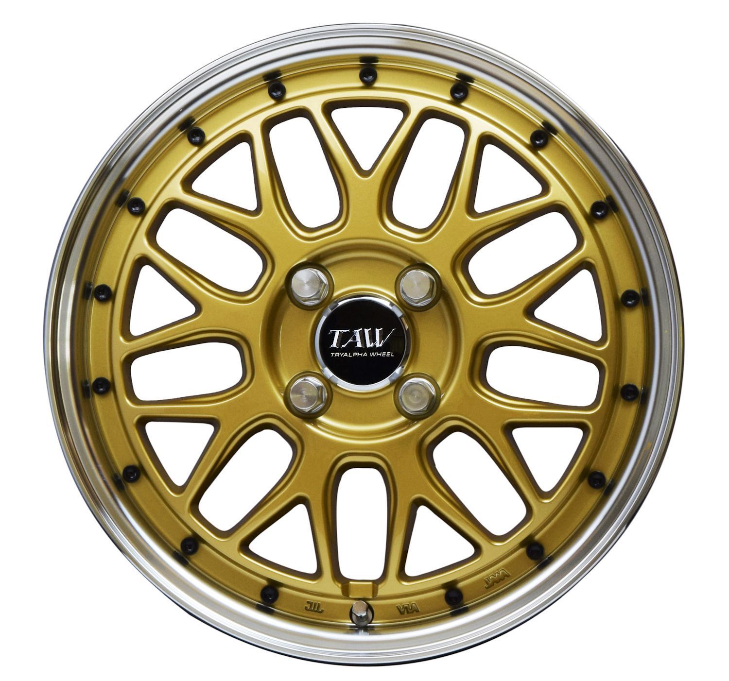 ホイール4本セット 軽自動車用15インチ レオウィングFM9 15-5.0 4-100+ 