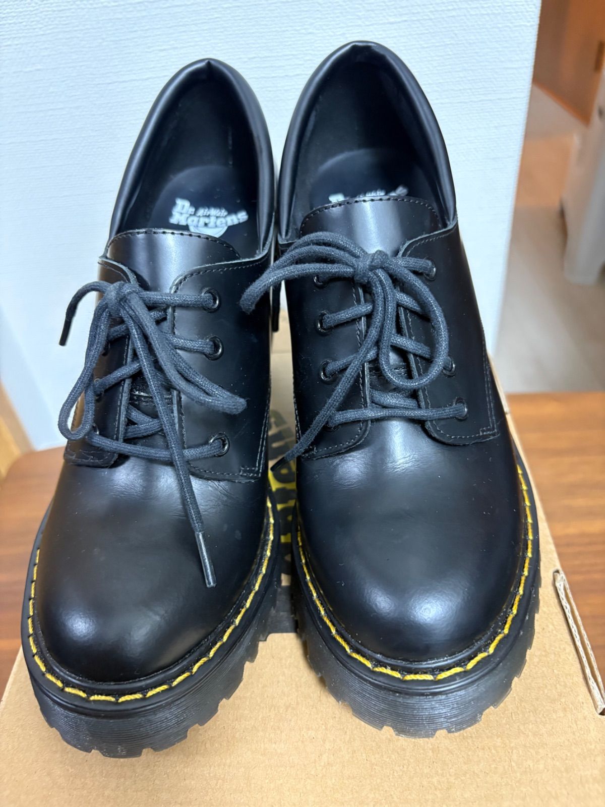 1度のみ着用 Dr.Martens Salome UK4 ブラック ドクターマーチン サロメ