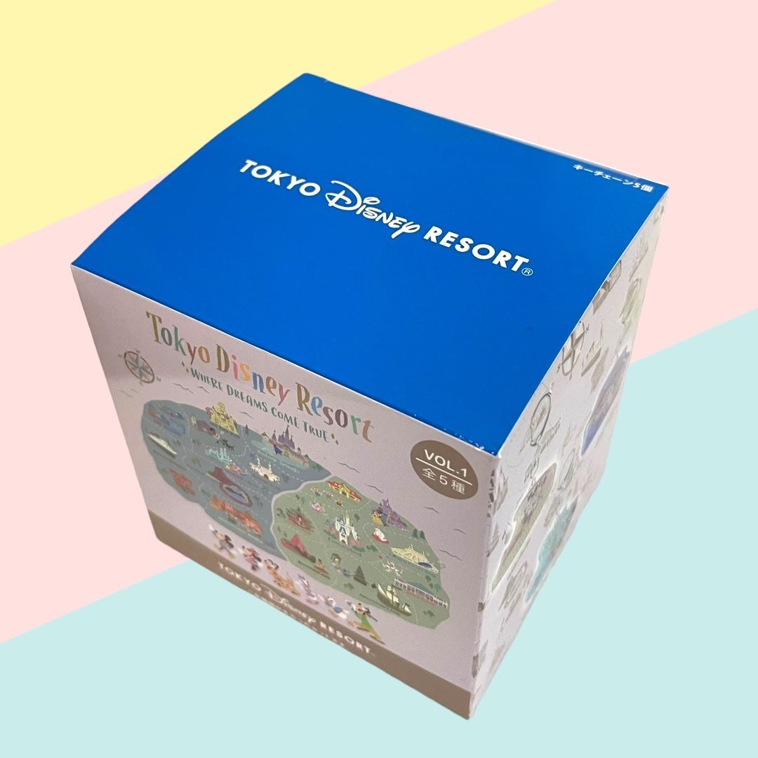 東京ディズニーリゾート　ウェアドリームズカムトゥルー　　キーチェーン　コンプ ディズニー【VOL.1】キーチェーン コンプリートBOX 全5種 WHERE