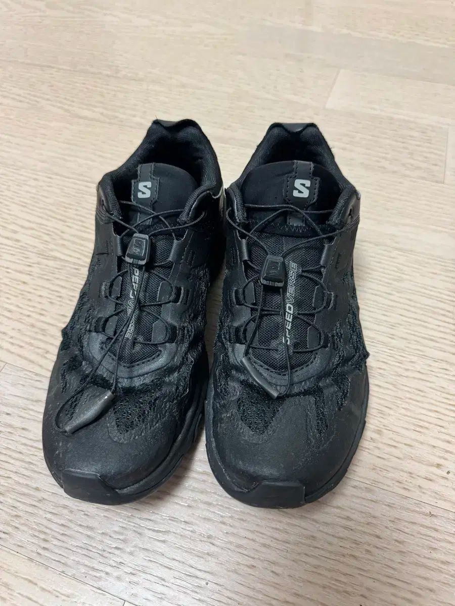 SALOMON サロモン スピードヴァース PRG ブラック合金 255