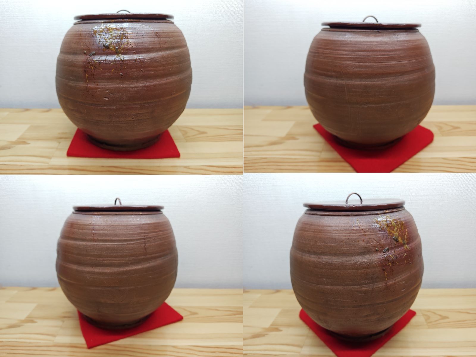 送料込【逢絢亭】茶道具 水壺 水指 常滑焼 芋頭水壺 宗偏流書付 作家物 共箱入 送料込【逢絢亭】茶道具 水壺 水指 常滑焼 芋頭水壺 宗偏流書付