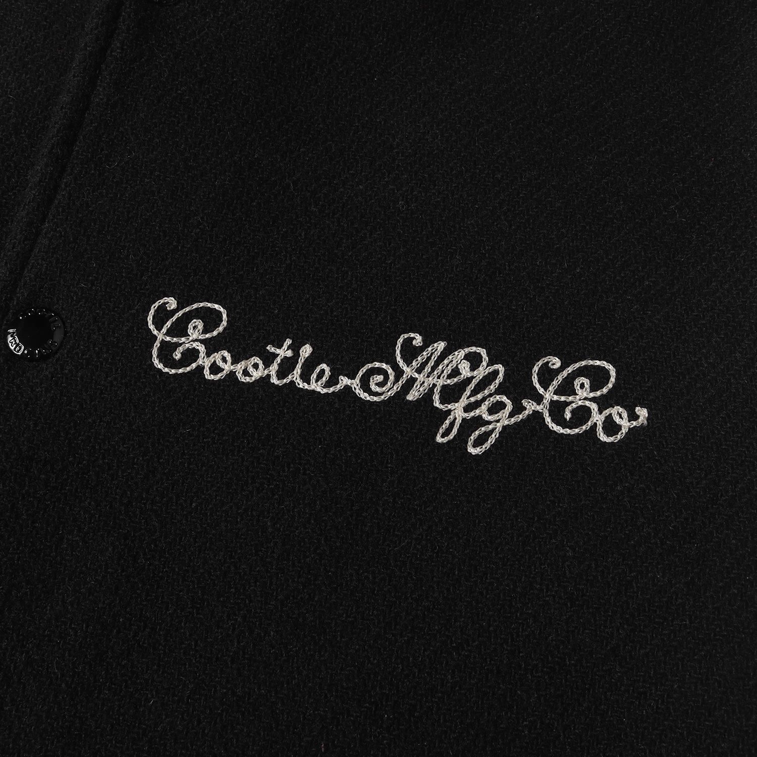 COOTIE クーティー ジャケット サイズ:L チェーン刺繍 袖レザー 