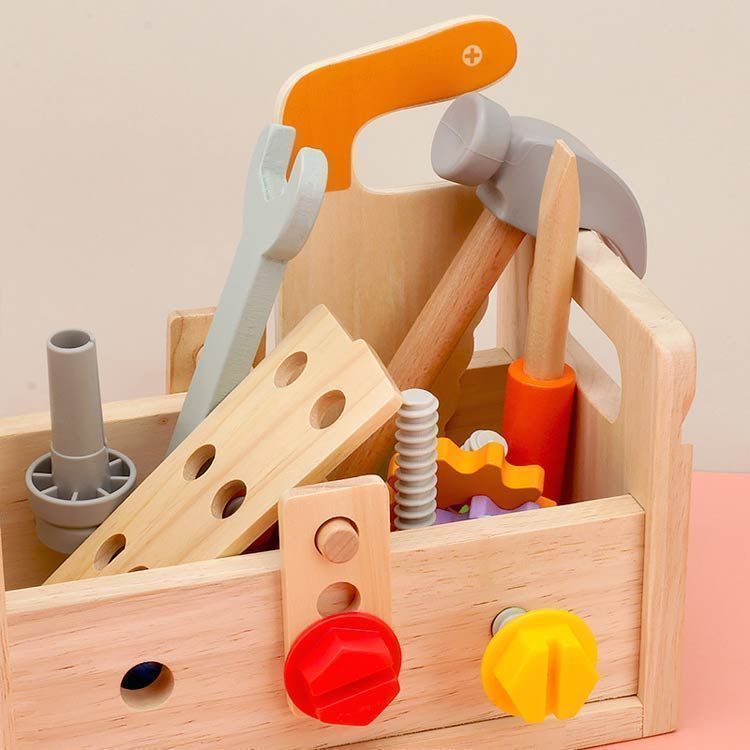 大工さんままごとセット 子ども 工具セット 大工 おもちゃ 木製