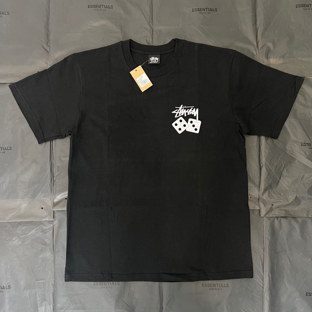 （セール）開催中 人気ブランドも続々プライス 大人気] 新品 ステューシー STUSSY サイコロ ダイス 半袖Tシャツ スケートボード