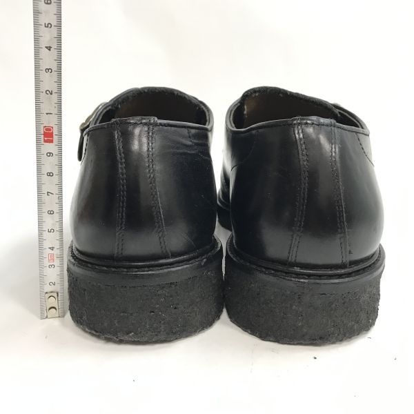 90s?/Vintage★ロイド/LLOYD★クレープソール/本革/モンクストラップシューズ【12/30.0-31.0/黒】ビジネス/Leather/Dress shoes◆bWB106-6