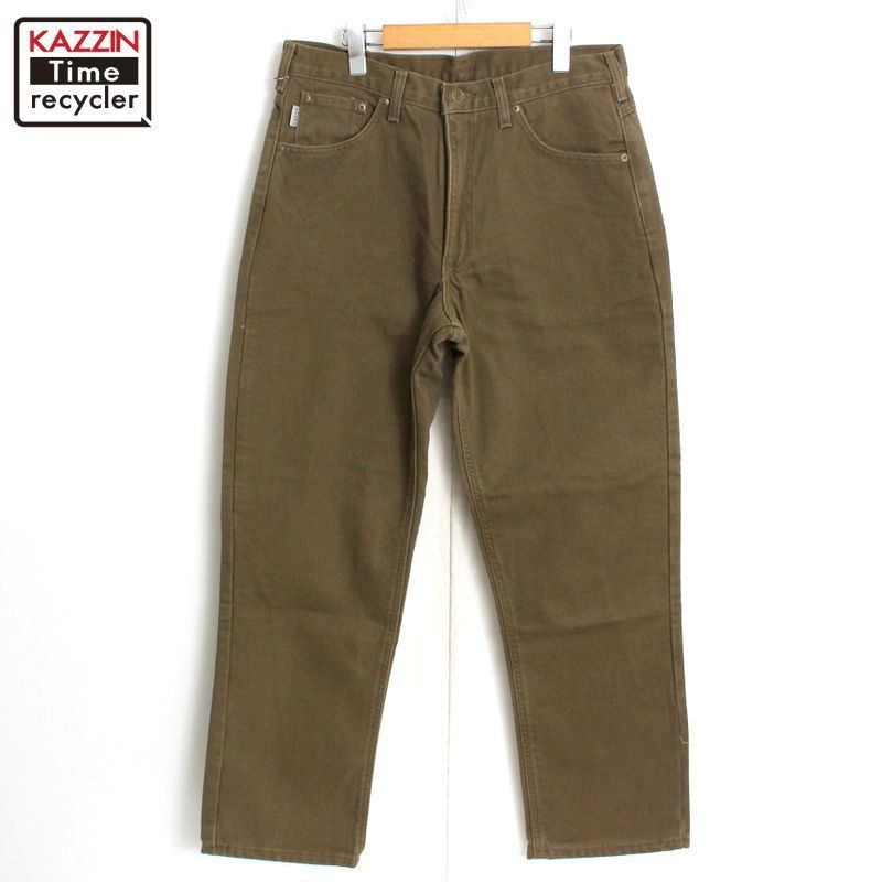 00s Carhartt 裏地付き デニムパンツ メンズ 表記33×30サイズ