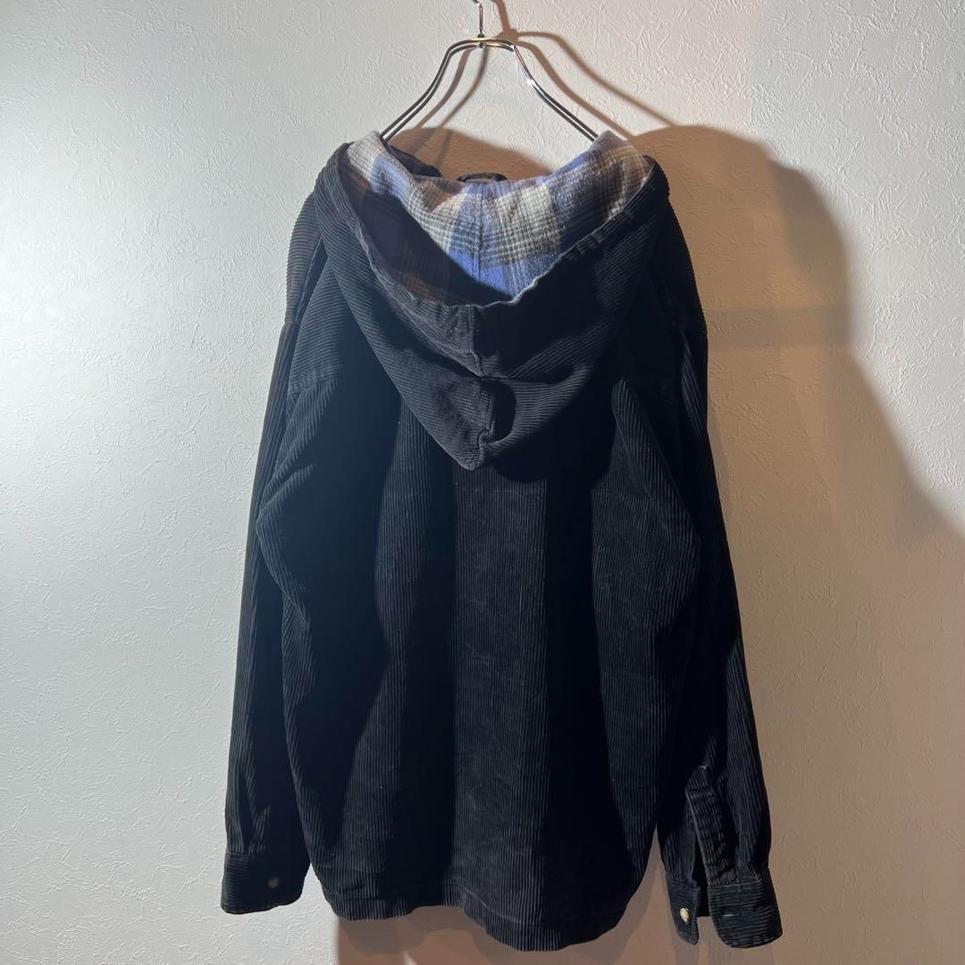 LEISURE 90s Y2K ハーフジップコーデュロイパーカー サイズM LEISURE 90s Y2K ハーフジップコーデュロイパーカー サイズM