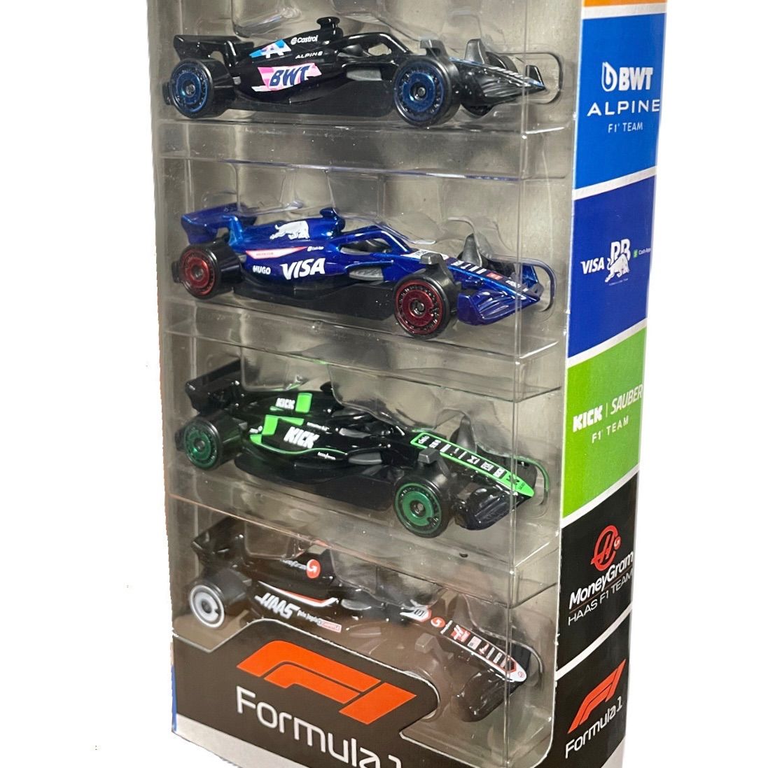 新品未開封 Hot Wheels Formula 1 5台パック ホットウィール