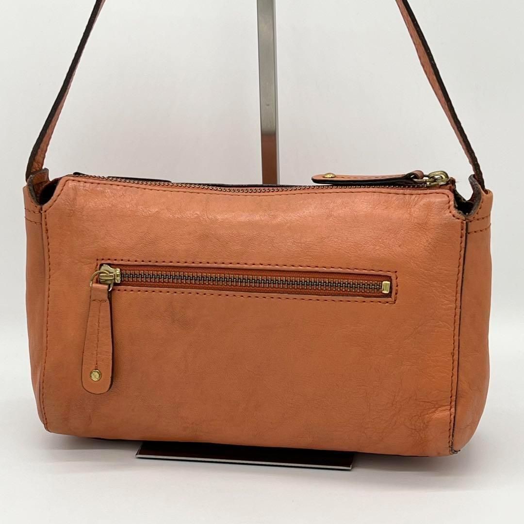 良品】Dakota ポシェット サコッシュ ショルダーバッグ オレンジ