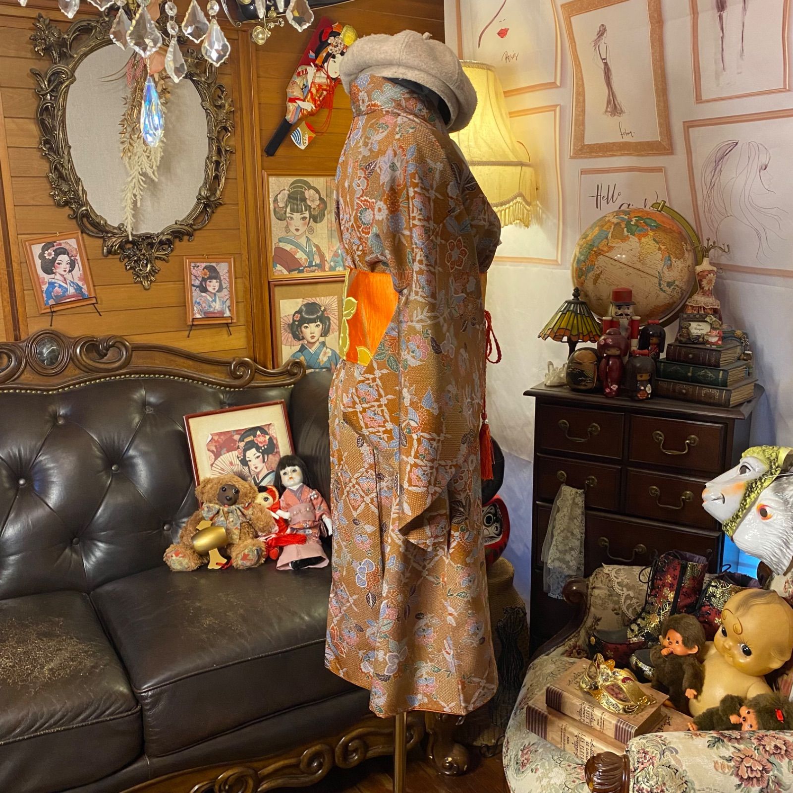 ドレス 洗える化繊