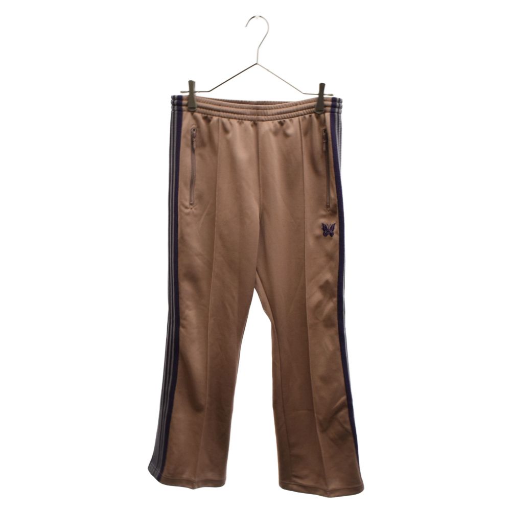 【美品】Needles 22AW トラックパンツ ブーツカットトープ L 日本製 needles 22aw ブーツカット トラックパンツ Taupe サイズ1