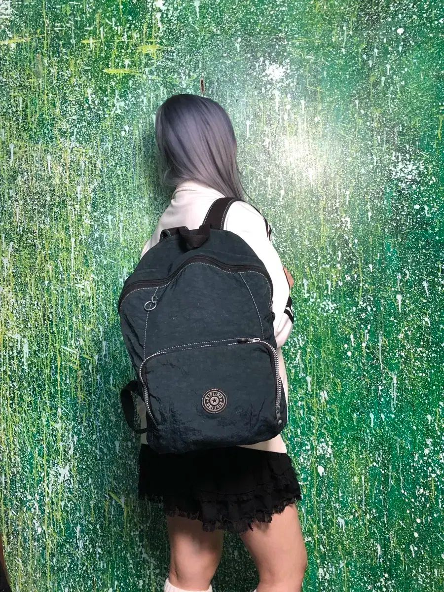 Kipling キプリング ネイビー ゴリラ y2k バッグ 通学カバン