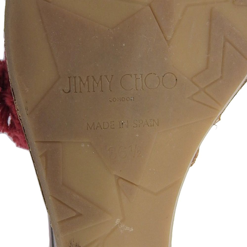 JIMMY CHOO ジミーチュウ 美品 DEEDEE 80 ウェッジソール