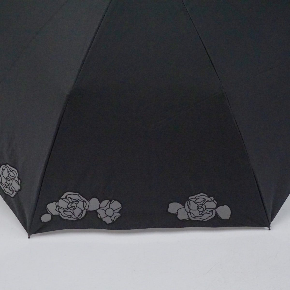 AURORA花柄刺繍 折りたたみ日傘 サマーシールド BLAO（ブラオ）】花柄晴雨兼用傘(折りたたみ傘)東レ サマー