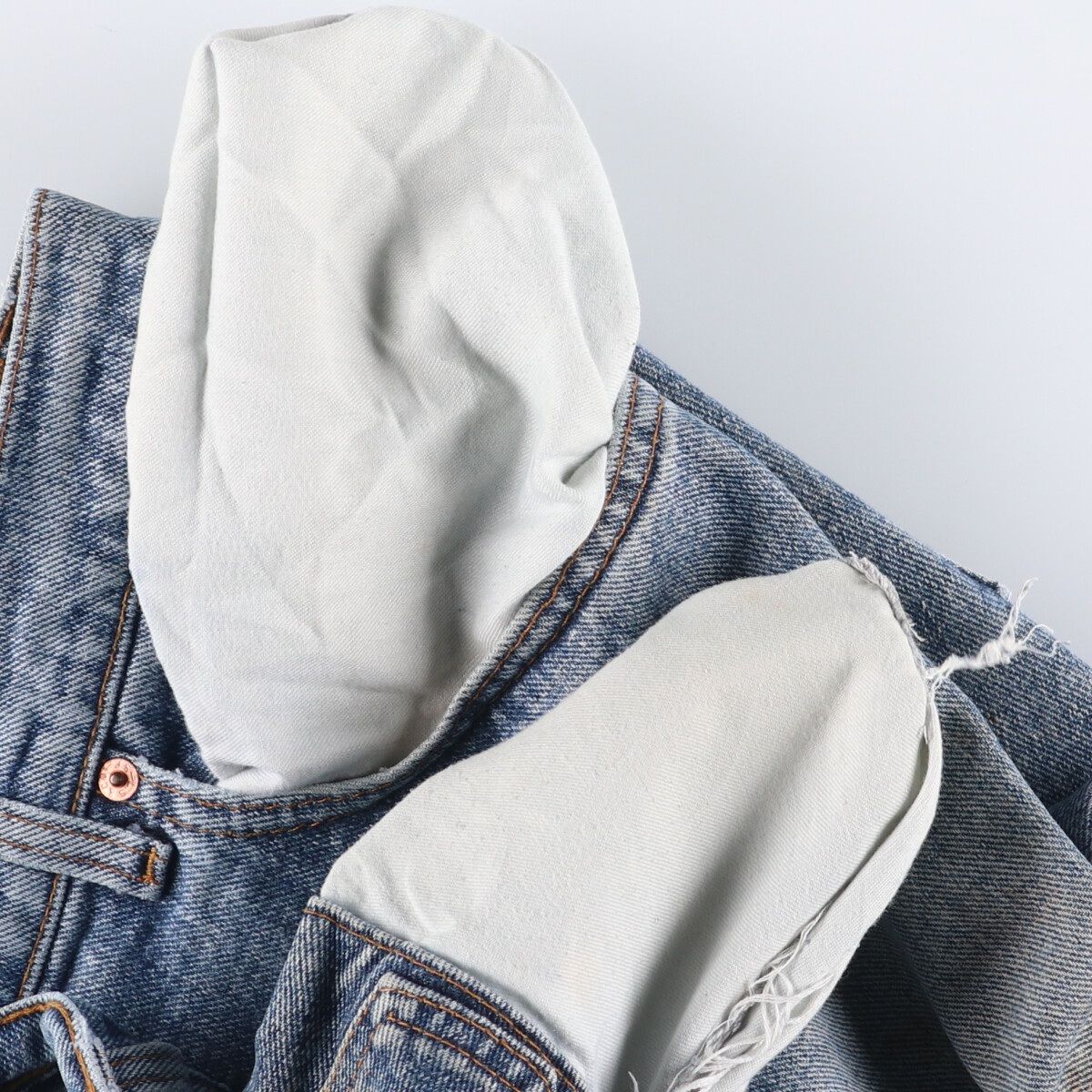 テーパードデニムパンツ メンズw36相当