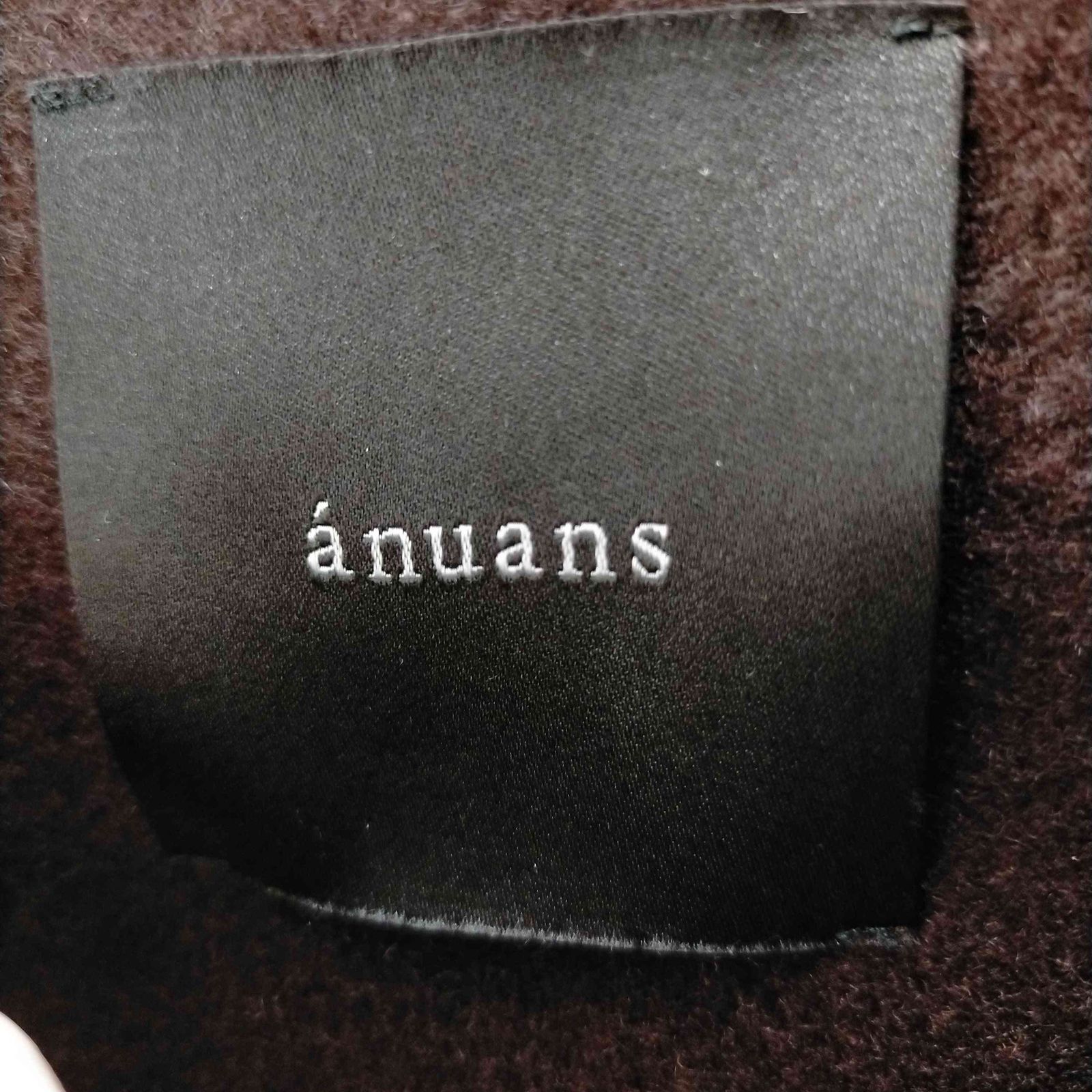 アニュアンス anuans 23AW ウールリバーケープコート Super140