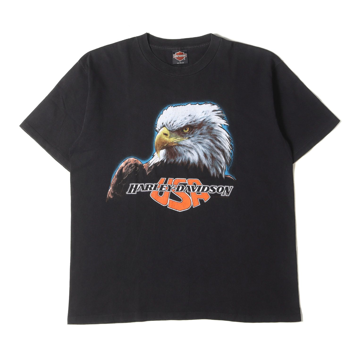 90s Harley-Davidson イーグル Tシャツ　 Lサイズ 90's HARLEY-DAVIDSON ハーレーダビッドソン イーグル オーバー