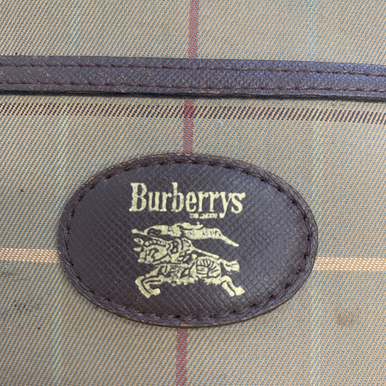Burberrys チェック柄 クラッチバッグ - メルカリ