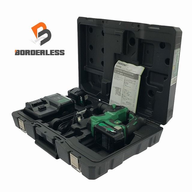 HiKOKI ハイコーキ 18V 18ｍｍ コードレスロータリーハンマドリル DH18DPA 2XP バッテリー2個 BSL36A18 106665