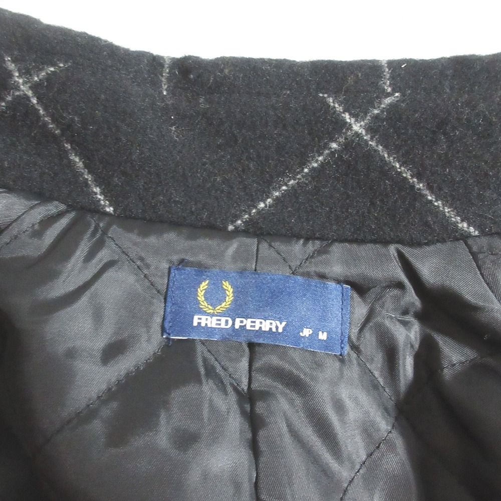 未使用 FRED PERRY フレッドペリー Oversized Coat ウィンドウペン