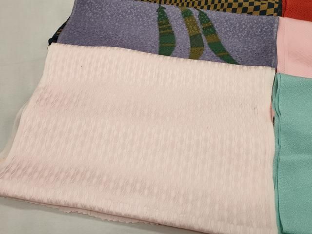 平和屋着物☆和装小物 上質な帯揚げ10枚 丹後ちりめん 成り物 変わり