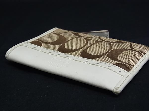 コーチ 格安 コインケース - 日本最大級COACH専門店 コチガル 【極美品】COACH コインケース キーリング付 小銭入れ シグネチャー PVC