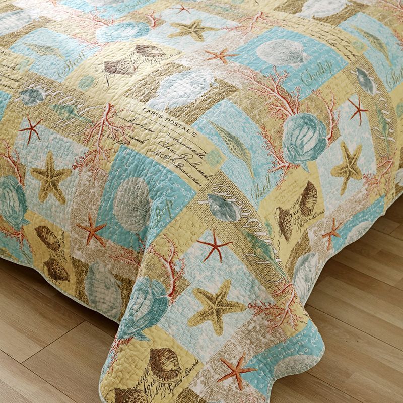 キルトベッドカバー3点セット綿マルチカバー キルティング 044 キルトベッドカバー3点セット綿マルチカバー キルティング 044 キルト