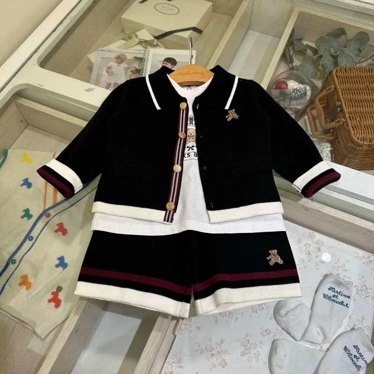 アイコニー ニットカーディガン