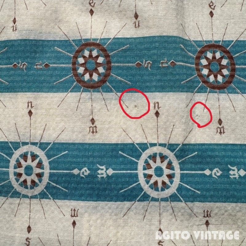 50s PENNEY'S TOPFLIGHT シアサッカー オープンカラーシャツ 50's PENNEY'S TOPFLIGHT シアサッカーオープンカラーシャツ 羅